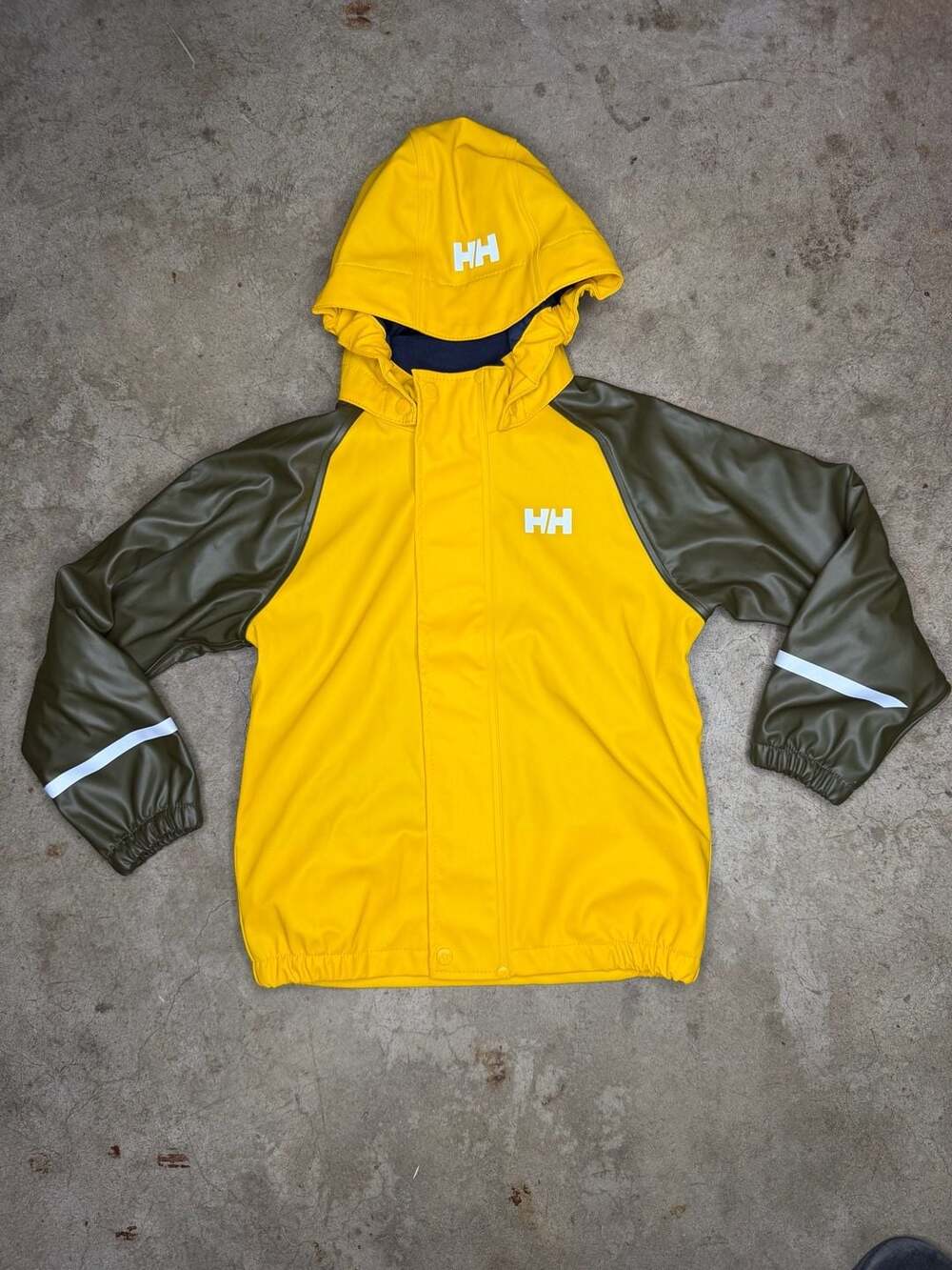 Helly Hansen Kids 116/6 Bergen Fleece-Lined Rain Jacket 2.0 New